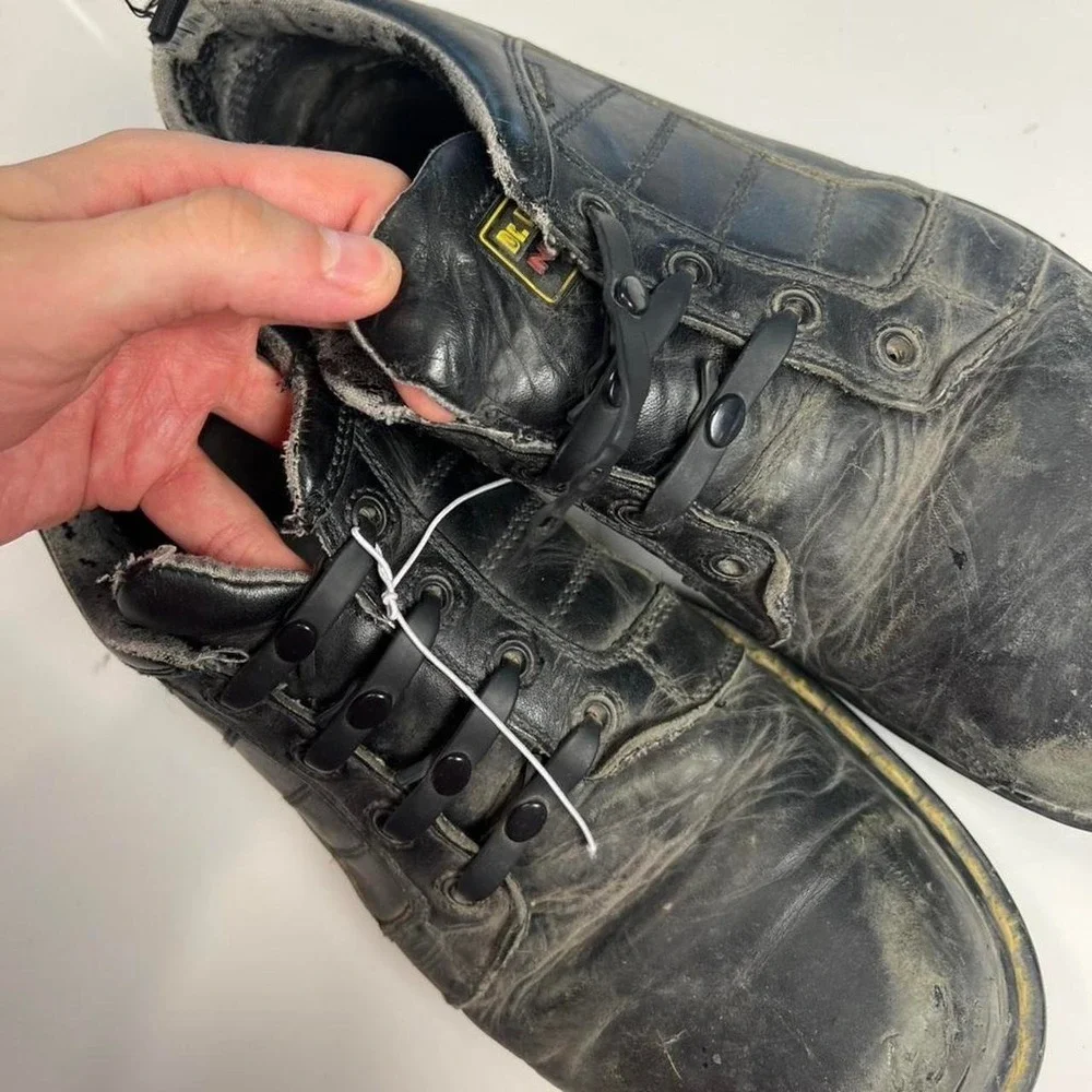 Dr. Martens Steel Toe Safety Shoe Mens Black Leather Anti-Static AW140 DM227 12